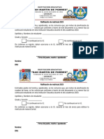 Ratificación de Matrícula SMDP