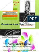 Poezia Nu'udar Lalenok ba Moris (Poetry is the Mirror of Life) Alexandra de A. Tilman