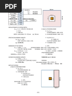 Design of Square Footing | PDF | Pressure | Civil Engineering