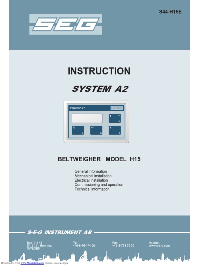 System A2 h15 | PDF | Belt (Mechanical) | Electricity