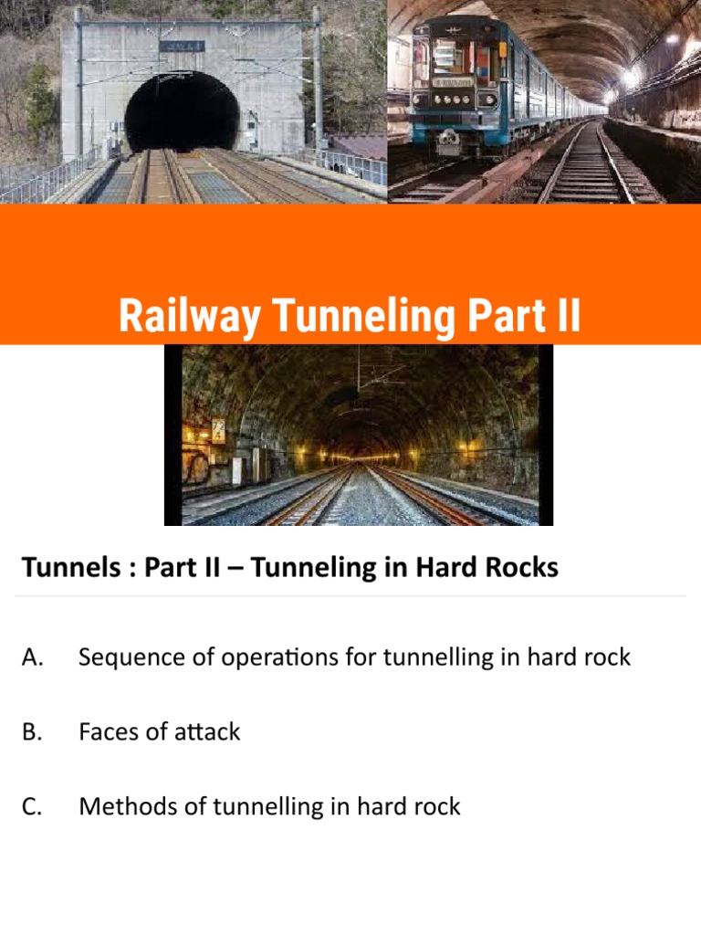 Tunnel Engineering Part 2 | PDF | Tunnel | Civil Engineering