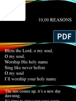 10,000 Reasons to Worship God
