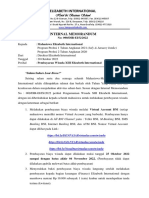 Internal Memorandum - Pembayaran Wisuda XIII - Elizabeth International