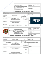 FM USeP PUE 01 Request For Official Email Address Form TSC COMELEC