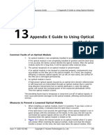 01-13 Appendix E Guide To Using Optical Modules