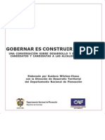 Cartilla Guia Para Elaborar Programa de Gobierno Con Vision de Futuro -DNP