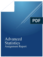 Assignment Report - Advanced Statistics