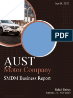 Business Report - 1 (Austo Automobies)