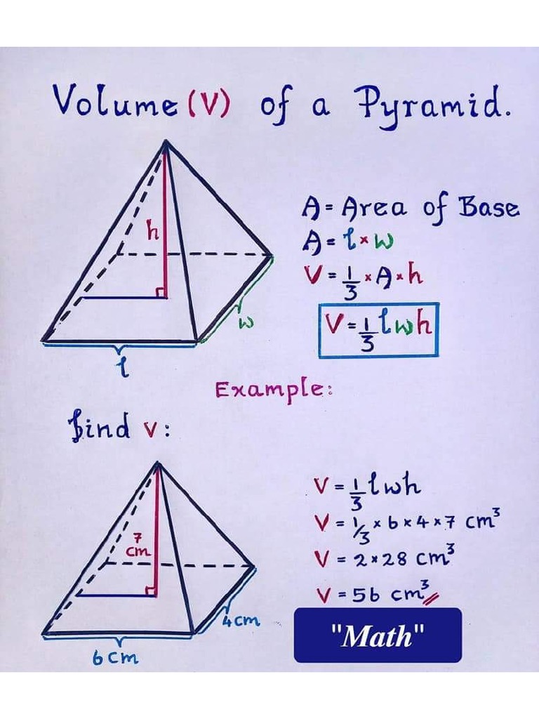 Geometry Formulas and Solved Examples | PDF