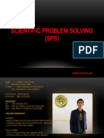 Scientific Problem Solving (SPS) : Ahmad Syaifullah