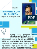 Talambuhay Ni Manuel Luis M. Quezon