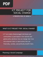 Ict Project For Social Change