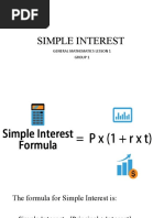 Simple Interest