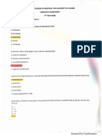 Anesthesia Formative 2020 Solution