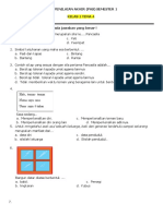 Soal PAS Kelas 1 Sem 1 - TEMA 4