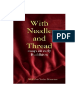 With Needle and Thread Essays in Early B