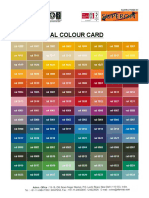 Ral Colour Card