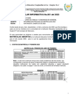 CIRCULAR 001 de 2023, Tarifas 2023 Def Firmada-Signed