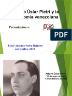 Arturo Úslar Pietri y La Economía Venezolana