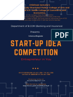 Start Up Idea Flyer