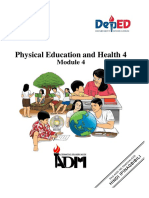 PE and Health 12 - Module 4
