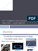 CH 7 Current and Voltage in Circuit