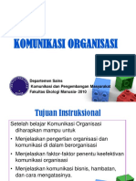 Bab 10 Komunikasi Organisas