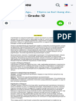 Talumpati 1 - Grade 12 - TALUMPATI Ang Talumpati