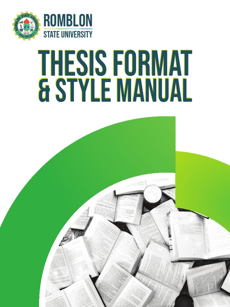 Thesis Format Guide for RSU | PDF