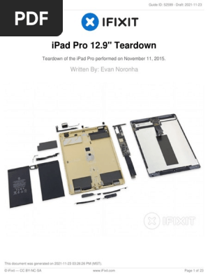 ipad pro 12.9 teardown