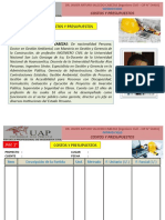 1°, 2°, 3°, 4°, 5° Clase Costos y Presupuestos