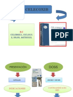 Celecoxib para artritis y dolor reumático