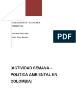 Política ambiental Colombia