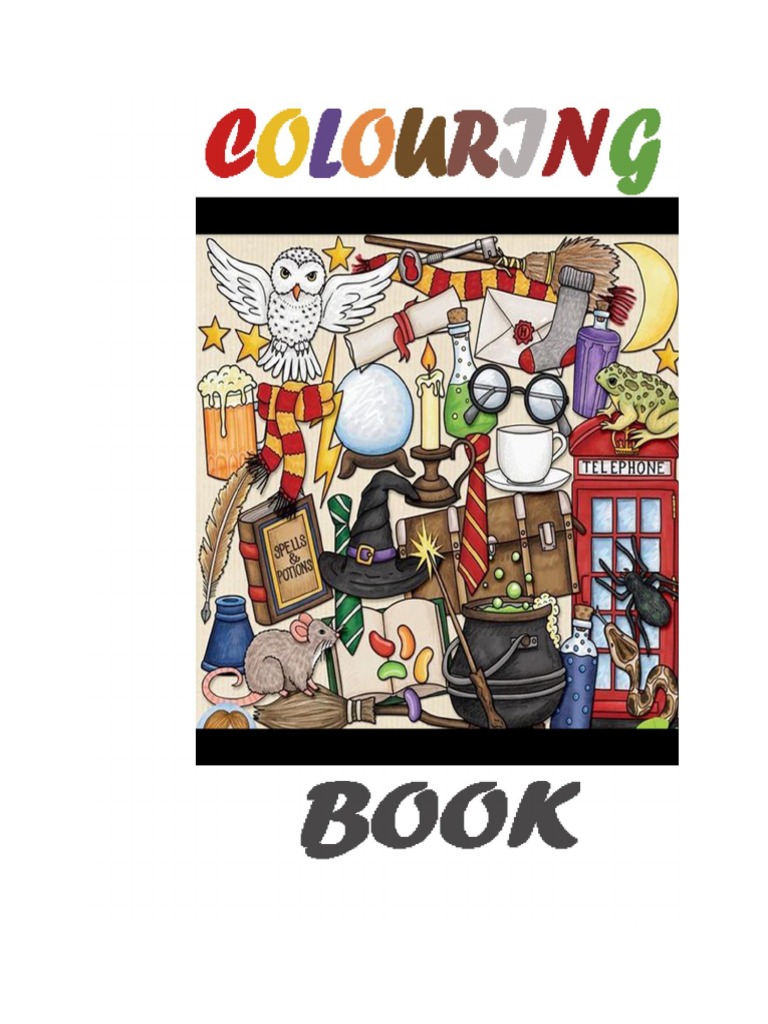 Colouring Book Cover | PDF