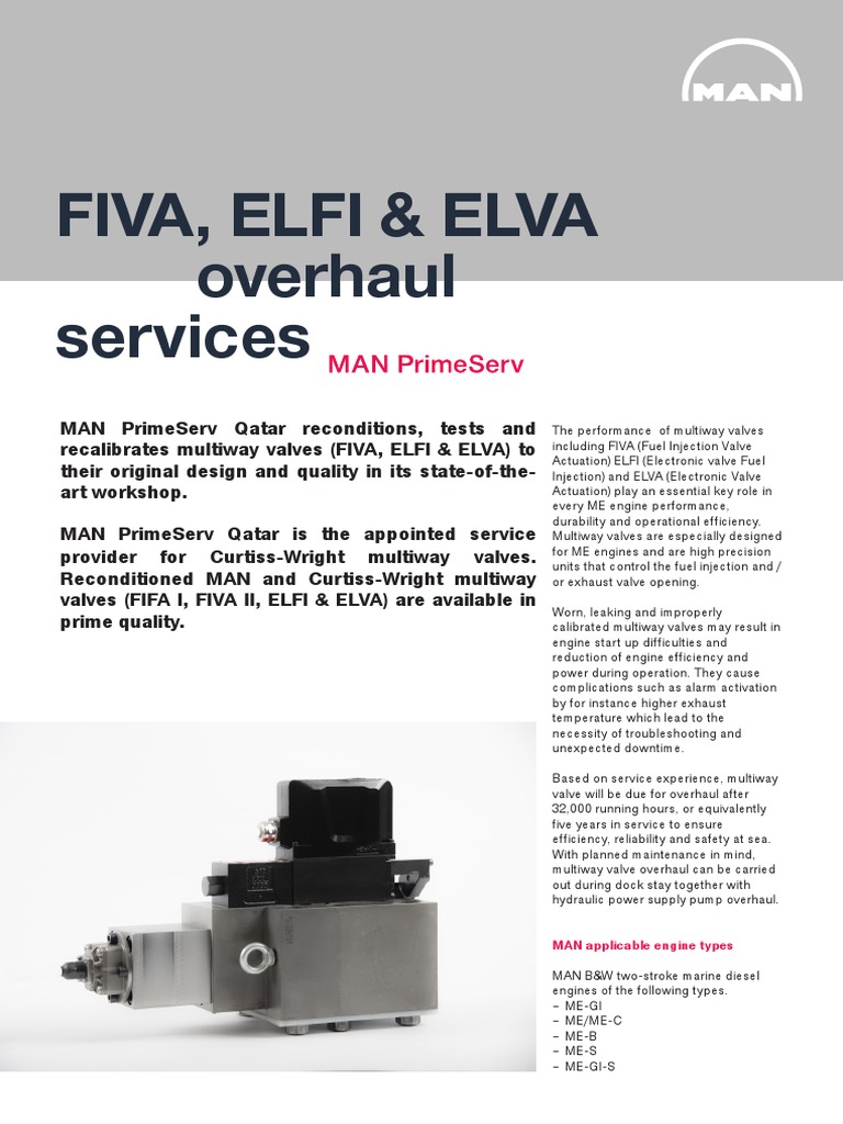 Multiway Valves Leaflet PDF Valve Engines