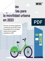 La Movilidad Urbana en 2023