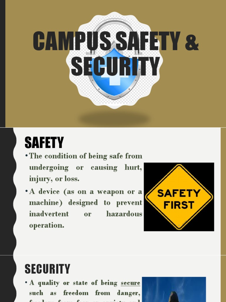 Enhancing Campus Safety and Security | PDF | Securities | Emergency ...