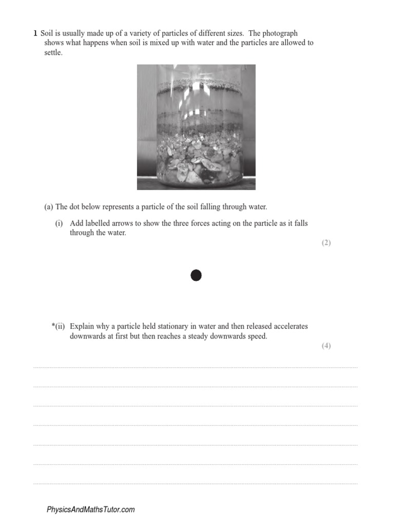 Statics & Resolving Forces 2 QP | PDF | Force | Acceleration