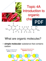 Topic 4A Introduction To Organic Chemistry