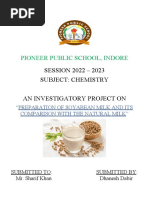 Chemistry Investigatory Project