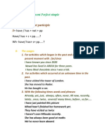 Present Perfect Simple Teams 2022