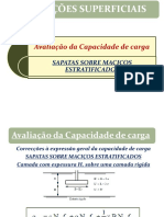 4.sapata Rasa - Capacidade de Carga+camadas Estratificadas