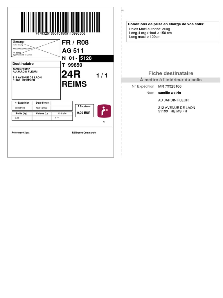 Leboncoin BonDEnvoi PDF
