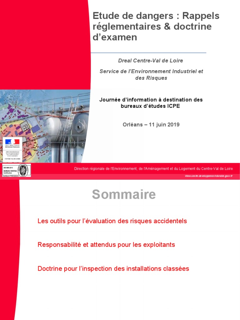 Etude de Dangers | PDF | Risque | Sécurité