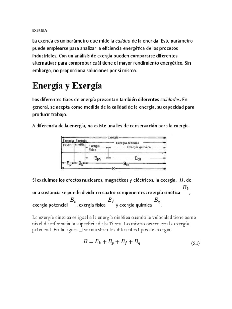 EXERGIA | PDF