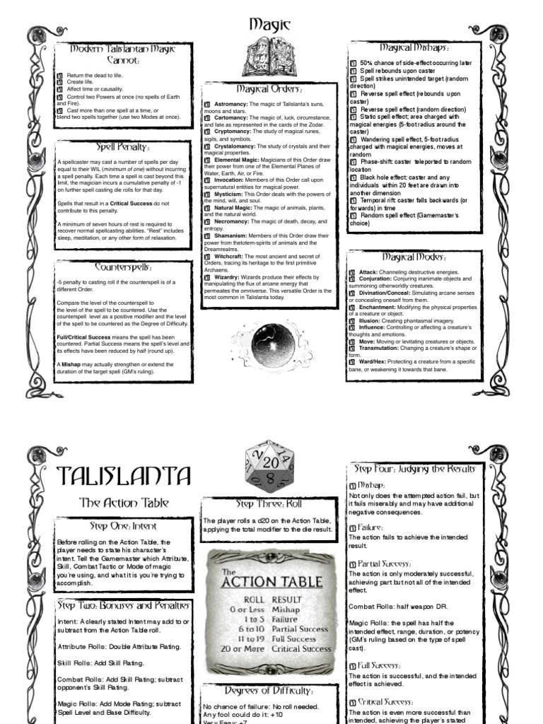5e Gm Screen | Magic (Paranormal) | Role Playing Games