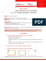 LENGUA - CASTELLANA - Y - LITERATURA - 2° - CURSO-2°-planificación de Producción Oral y Escrita PDF