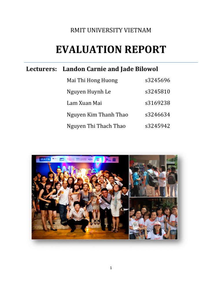 Le Thao Mai Huong Thao Final Report | PDF