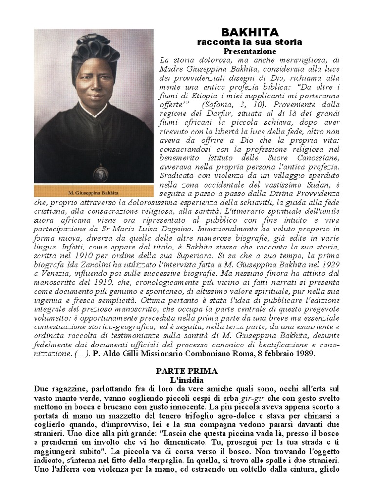 Bakhita | PDF