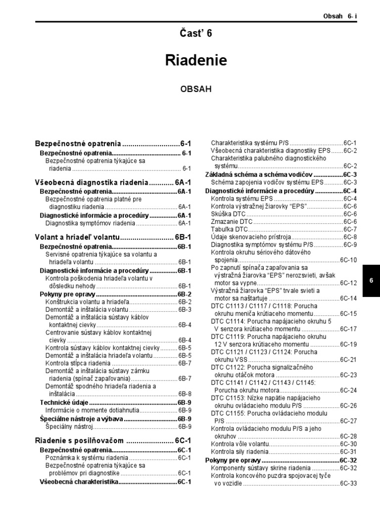 Maruti Suzuki Swift Service Manual Pdf